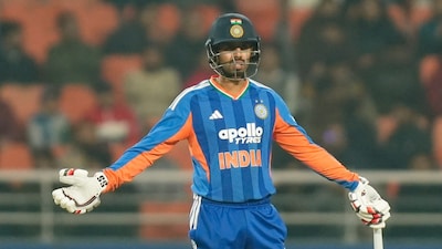 Jitesh Sharma's world cup dream has ended. (PTI Photo)