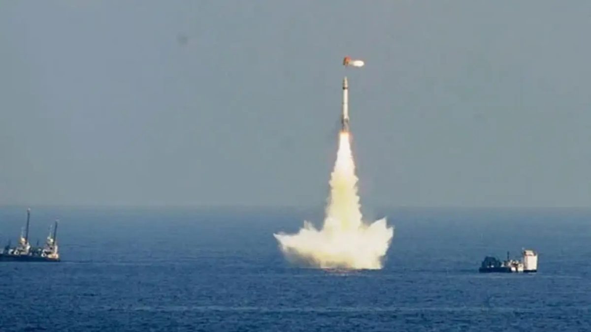 India Successfully Tests 3,500 Km Range K-4 Missile From Nuclear Submarine INS Arighaat | India News