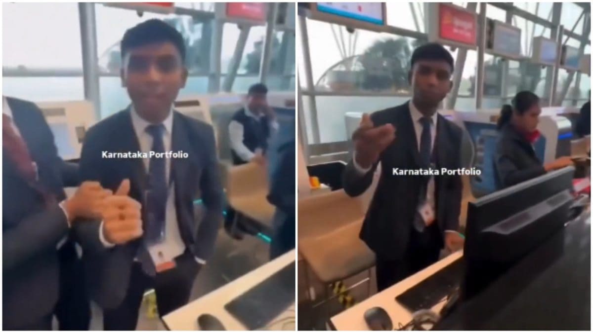 Heated Exchange At Bengaluru Airport After Passenger Misses Flight Due To Heavy Congestion | Bengaluru-news News