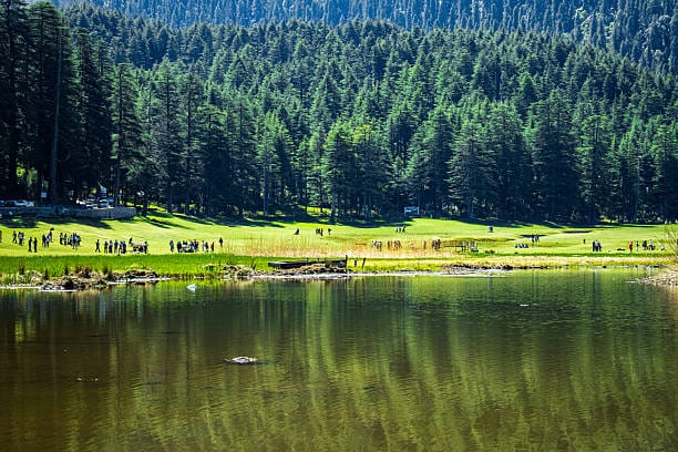 Khajjiar, Himachal Pradesh: Often called the "Mini Switzerland of India," Khajjiar becomes magical in winter. Soft snow, calm meadows, and tall deodar forests make it a cozy retreat for those seeking quiet beauty. Khajjiar, Himachal Pradesh: Often called the "Mini Switzerland of India," Khajjiar becomes magical in winter. Soft snow, calm meadows, and tall deodar forests make it a cozy retreat for those seeking quiet beauty.