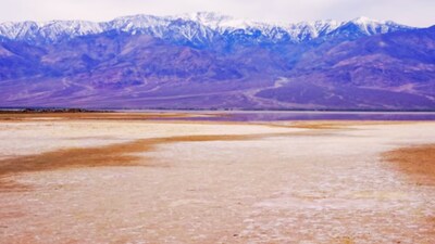 The revival of Lake Manly is a stark reminder that Death Valley wasn’t always dry. (Photo: NPS/S. Sanford)