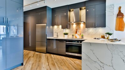 Few swaps of light, choosing the right colour cabinetry and you have yourself a luxury kitchen
