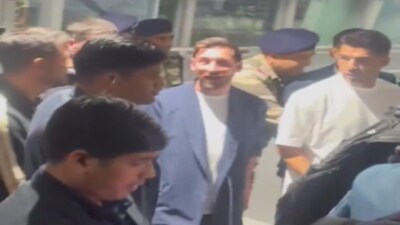 Lionel Messi Arrives in Kolkata Alongside Suárez, De Paul, Sparks Massive Fan Frenzy