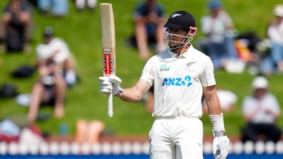 Mitchell Hay struck 9 fours and a six during his stay. (AFP Photo)