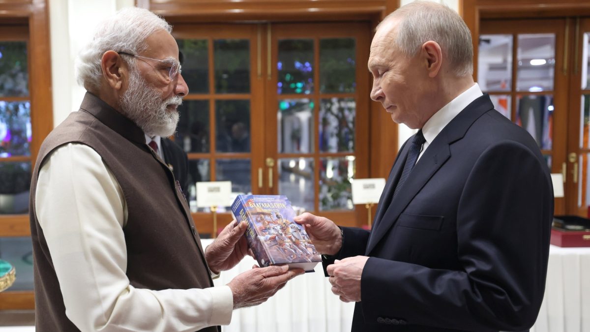 ‘Inspiration For Millions’: PM Modi Gifts Putin Russian Edition Of Bhagavad Gita | India News