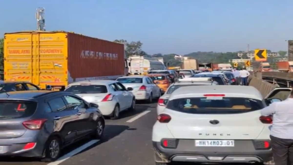 Weekend Rush Brings Mumbai-Pune Roads To A Standstill, Traffic Crawls Near Lonavala