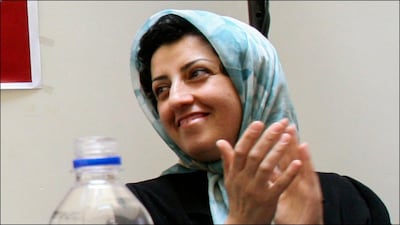 Iranian human rights activist Narges Mohammadi. (AP/File)