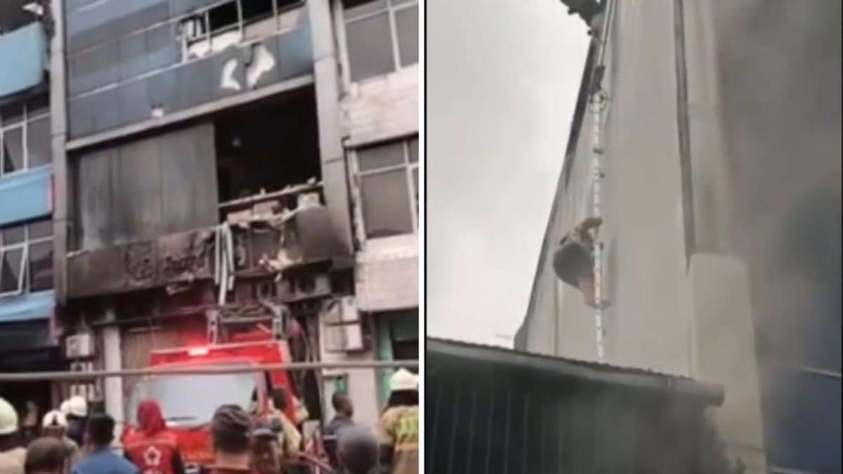 20 Killed In Fire In Seven-Storey Building In Indonesia's Jakarta