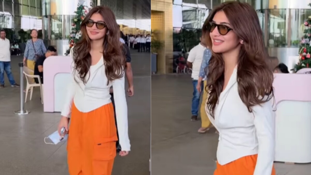 Sreeleela Spotted in Stylish Outfit at Mumbai Airport