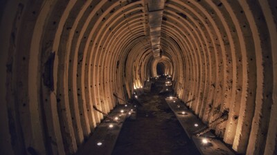 The tunnel is made for Rs 218 crore.