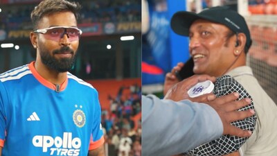 Hardik Pandya also apologised to the crew person. (Photo Credits: X)