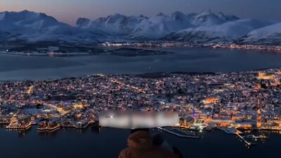 In winter, Sommarøy faces over 70 days of darkness. (Photo Credits: X)