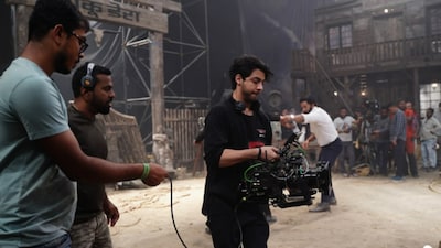 Aryan Khan attended the event with his grandmother. (Photo Credits: Instagram)