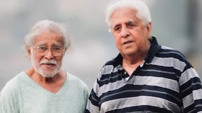 Aziz Mirza pushed a young SRK from television into mainstream cinema. (Photo Credits: Instagram)