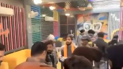 Around 12–13 people were present at the gathering. (Photo Credits: X)