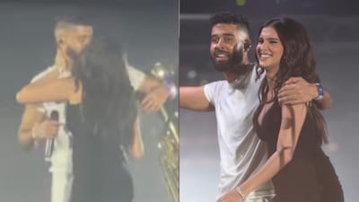 AP Dhillon performed in Mumbai on December 26. (Photo Credits: Instagram)