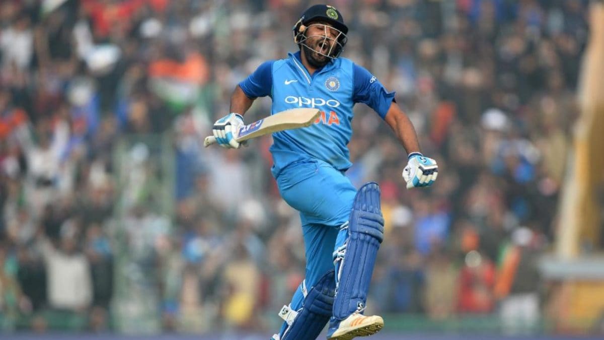 Rohit Sharma Hits Third ODI Double Century