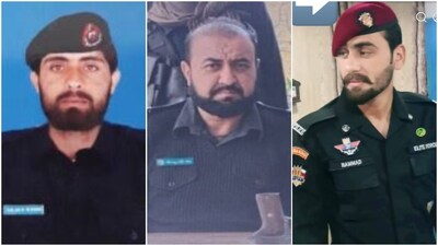 The police personnel killed earlier were identified as Constable Sajjad Hussain, killed in Tank; Assistant Sub-Inspector Mumtaz Ali, killed in Lakki Marwat; and Constable Hammad, killed in Swat.