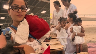 Rubina Dilaik’s daughters, Edhaa and Jeeva, were born in 2023.(Photo Credit: Instagram)