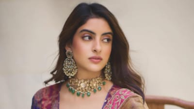 Navya subtly promotes Agastya’s film Ikkis.(Photo Credit: Instagram)