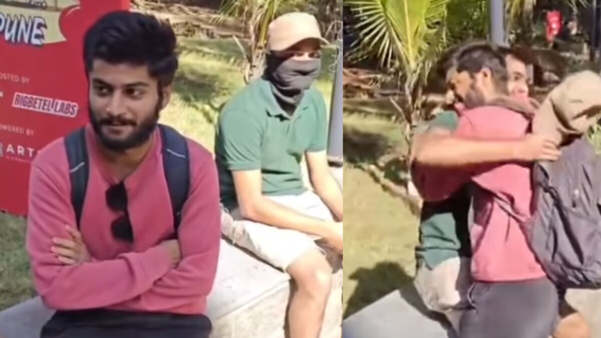 Pune Man Surprised by Friend's Unexpected Visit