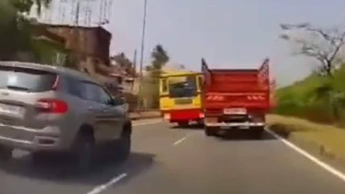 Kerala Highway Horror: Bus Overtake Triggers Near-Fatal Incident