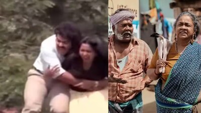Radhikaa Sarathkumar, once a leading lady with Mammootty and Mohanlal, now plays an elderly village woman in 'Thaai Kizhavi'.