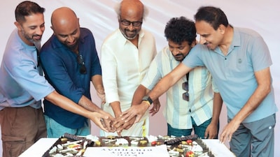 Rajinikanth Celebrates 75th Birthday On Jailer 2 Sets, Cake Cutting Photos Go Viral