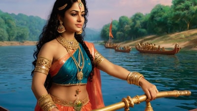 Satyavati became the queen of King Shantanu after Bhishma's vow of celibacy. (AI Generated)