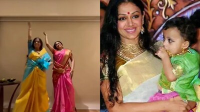 Actress Shobana shared a rare photo revealing her daughter Ananthanarayani’s face.