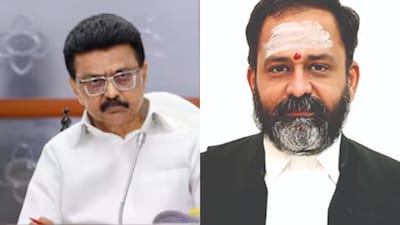 The DMK has moved an impeachment motion against Justice GR Swaminathan. (Image: hcmadras.tn.nic.in & PTI)