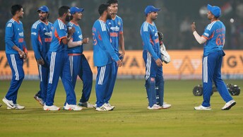India were a class apart in Cuttack. (AP Photo) suryakumar yadav india cricket team t20 captain