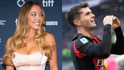 Sydney Sweeney (left) and Christian Pulisic (AP Photo)