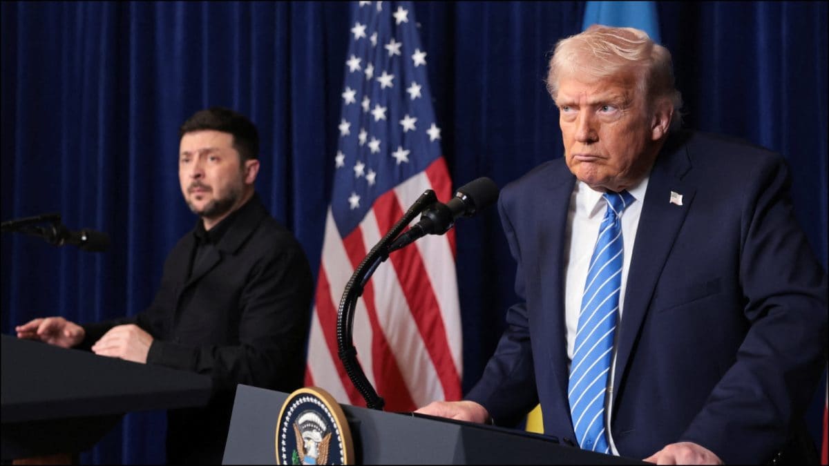 'Russia Wants Ukraine To Succeed,' Says Trump After Meeting Zelenskyy, His Reaction Goes Viral