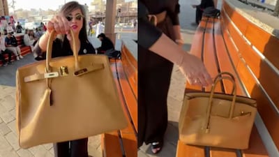 This viral video boosts Dubai's reputation as a top safe city. (Instagram/@bikergirldubai)