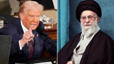 Trump has warned of military action against Iran amid deadly protests; Iranian Supreme Leader Ayatollah Ali Khamenei (Image: AP/File)