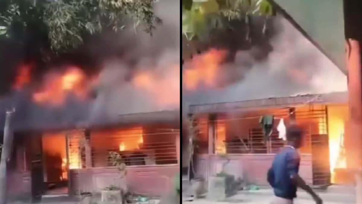 Hindu Teacher's House Set On Fire As Attacks On Minority Continue In Bangladesh