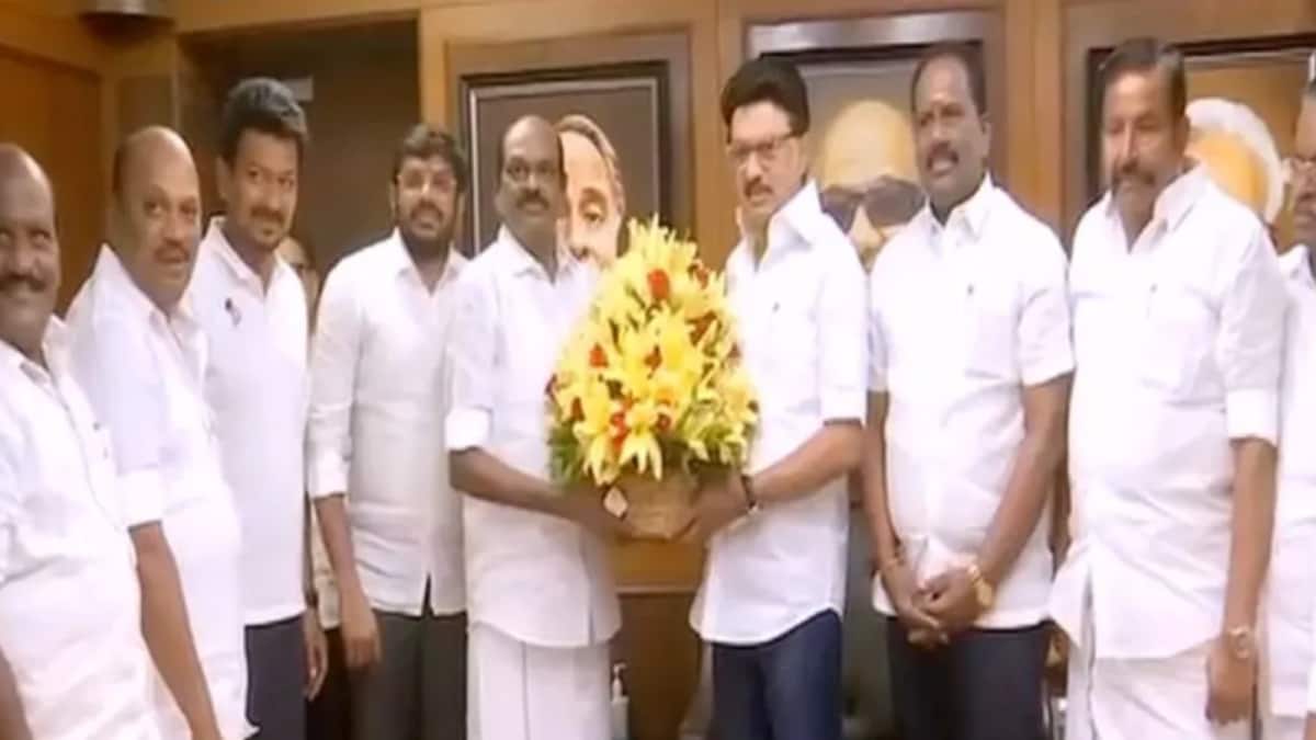 Former AIADMK Minister R Vaithilingam Resigns As MLA, Joins DMK Ahead Of Tamil Nadu Polls