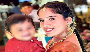 A woman allegedly poisoned her 11-month-old son before taking her own life at her residence in Telangana 