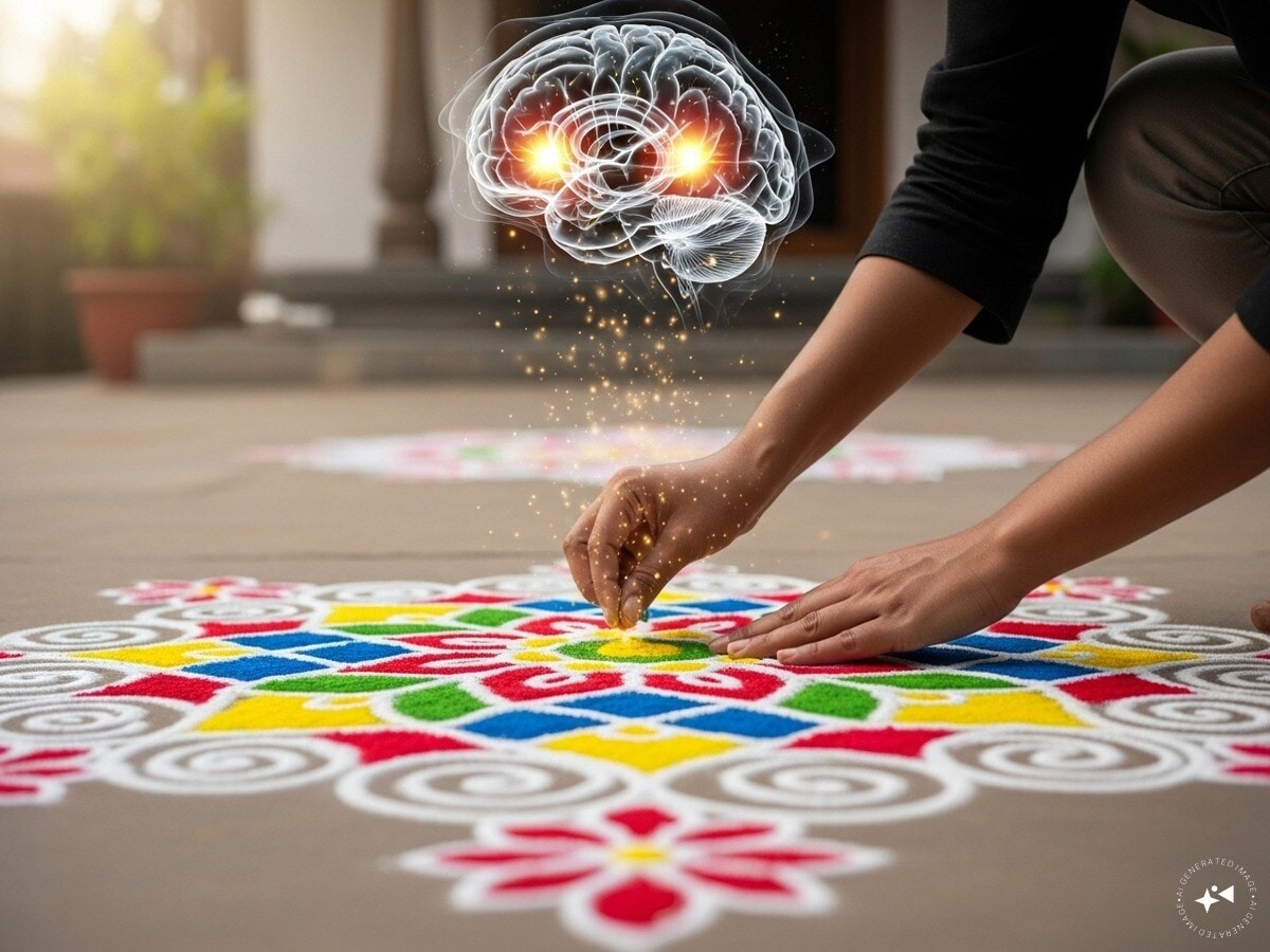 Why Drawing Big Muggus For Sankranti Is Not Just Tradition But A Brain ...