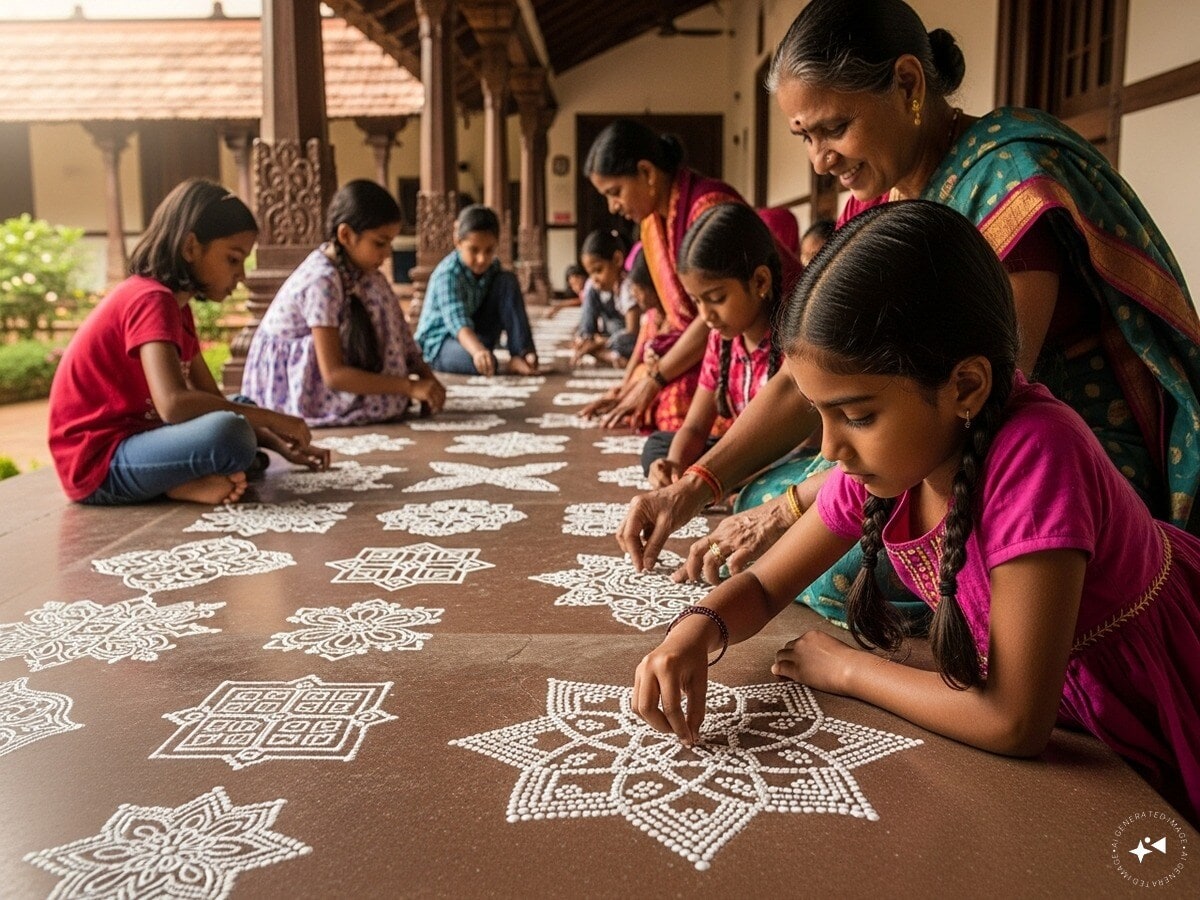 Why Drawing Big Muggus For Sankranti Is Not Just Tradition But A Brain ...