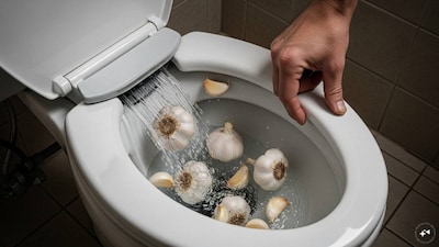 A peculiar home-cleaning hack is currently making waves on social media. People are flushing garlic cloves down their toilets to get rid of bad odour and insects. The trend is especially popular among those who want to reduce the use of chemical cleaners and rely more on natural, home-based remedies. But does this trick really work, or is it just another viral myth? Here’s what you need to know.