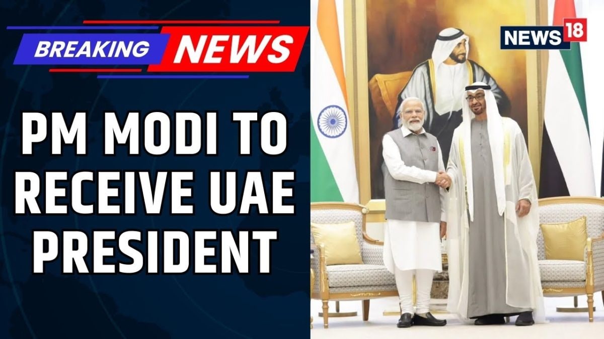UAE President Mohamed Bin Zayed Al Nahyan To Arrive In Delhi, PM Modi To Welcome Him | News18