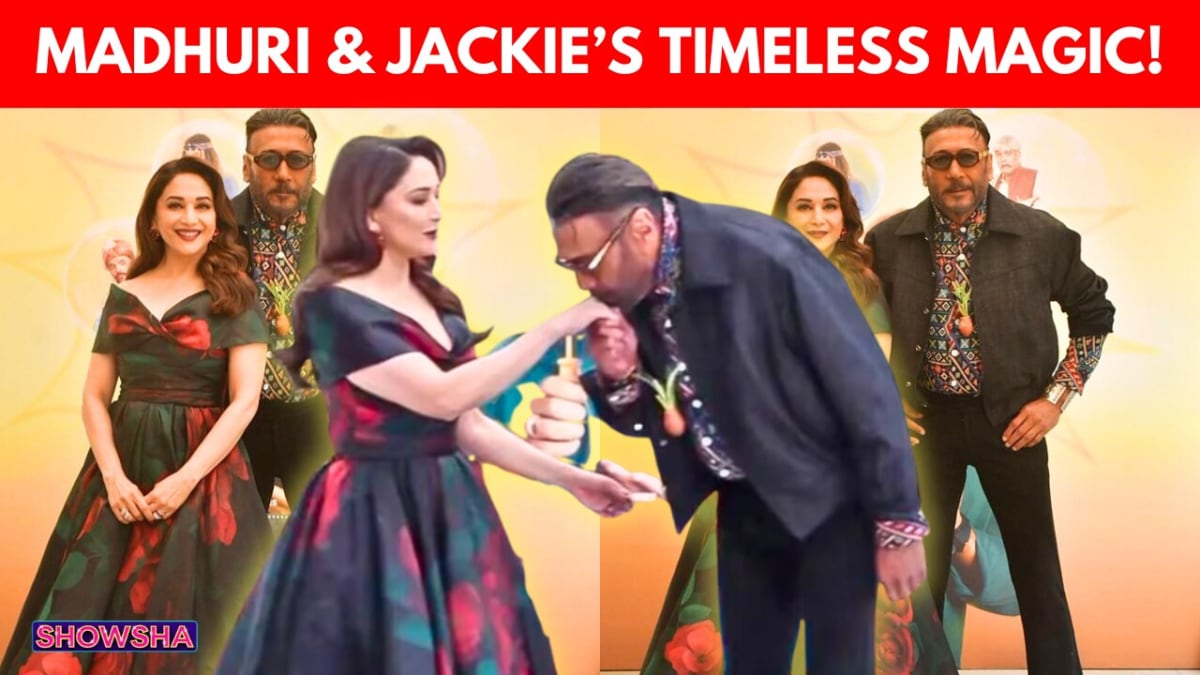 Madhuri Dixit & Jackie Shroff Melt Hearts With Sweet Reunion On The Great Indian Kapil Show I WATCH