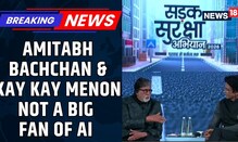 Amitabh Bachchan and Kay Kay Menon Question AI in Cars Under Sadak Suraksha Abhiyan 2026 | News18