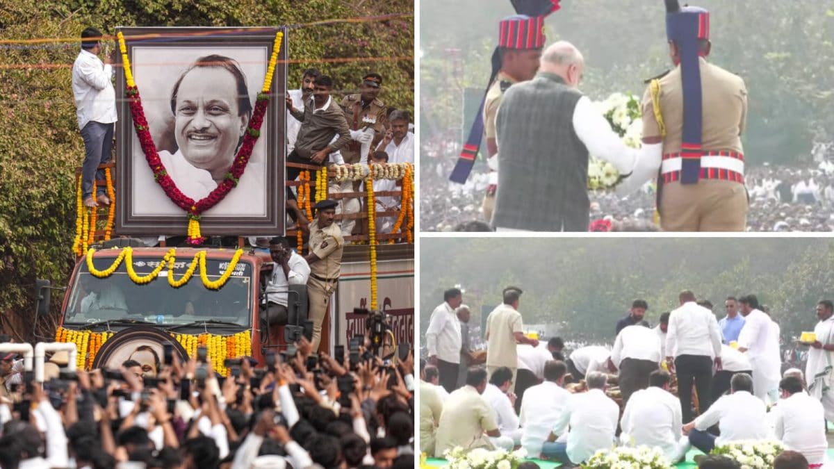 Ajit Pawar Funeral Live Updates: Deputy Chief Minister Cremated In Baramati With Full-State Honours