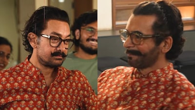 A behind-the-scenes video from Happy Patel: Khatarnaak Jasoos shows Aamir Khan laughing, reacting, and even joking about copying Sunil Grover after the comedian’s near-perfect impersonation left him stunned.