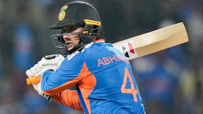 Abhishek Sharma batted with a strike rate of 340 in 3rd T20I against New Zealand. (Picture Credit: PTI)