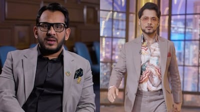 Aman Gupta and Anupam Mittal argued during a pitch on Shark Tank India 5. 