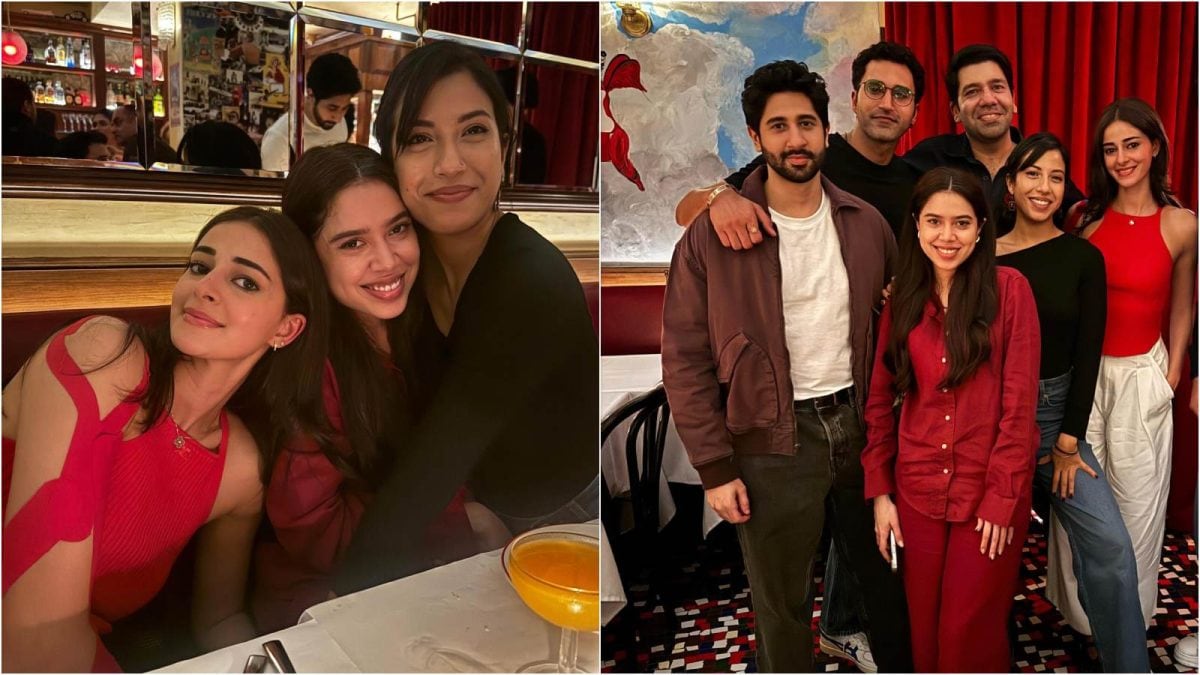 Ananya Panday Reunites with Call Me Bae Cast